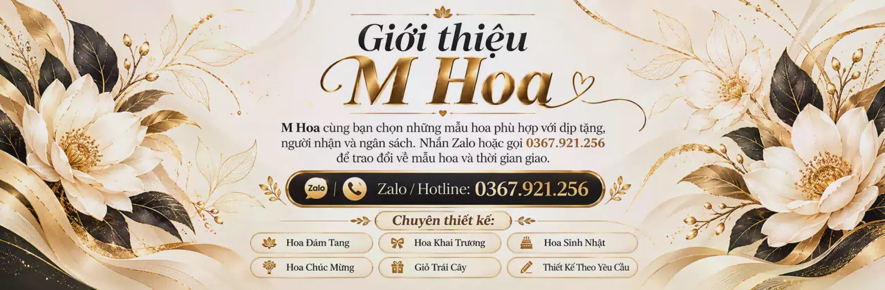 Ảnh bìa Shop hoa tươi Phường Tân Tạo Hồ Chí Minh - Gửi hoa thay một lời nhắn